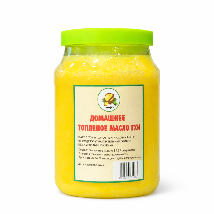 Топленое масло домашнее ГХИ 1 л