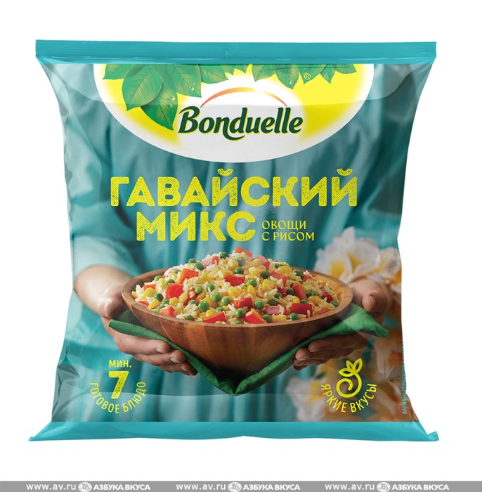 Bonduelle Гавайский микс овощи с рисом 400 г