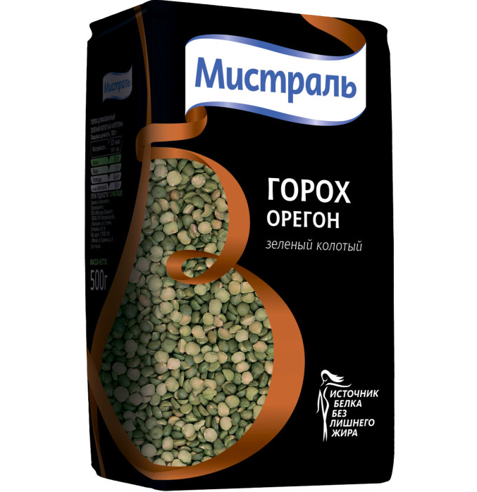 Горох колотый Мистраль Орегон 500 г