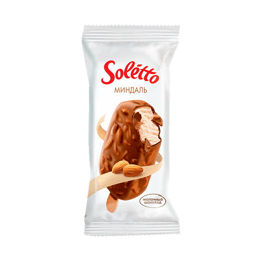 Мороженое Soletto Миндаль 75 г.