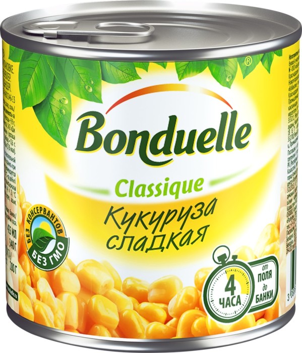 Bonduelle Кукуруза сладкая 425 г