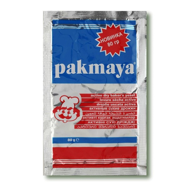 Дрожжи сухие Pakmaya 80 г.