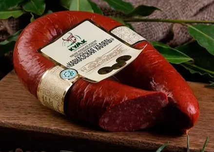 Колбаса Кавказская кольцо ЛАЙТ КУМК 