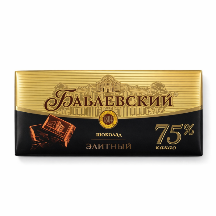 Шоколад Бабаевский Элитный 75% 75 г