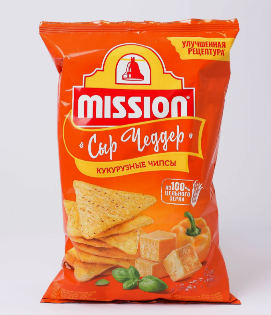 Чипсы Mission со вкусом сыра 150 гр.