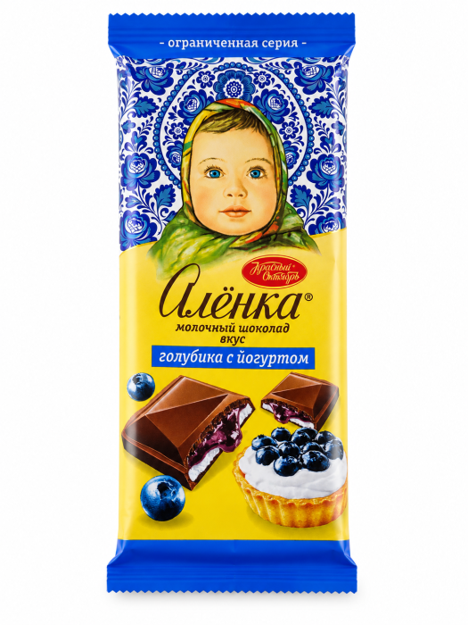Шоколад Аленка Голубика с йогуртом 87г