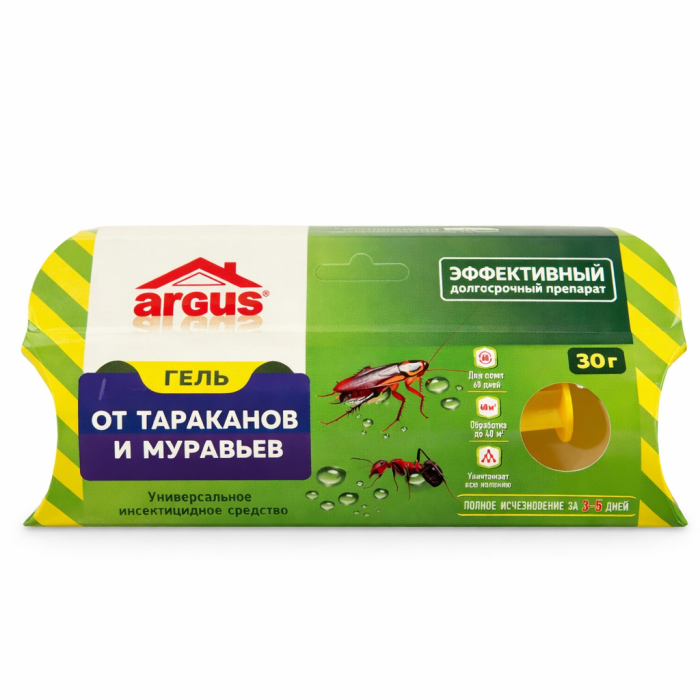 Гель от тараканов и муравьев Argus 30 г