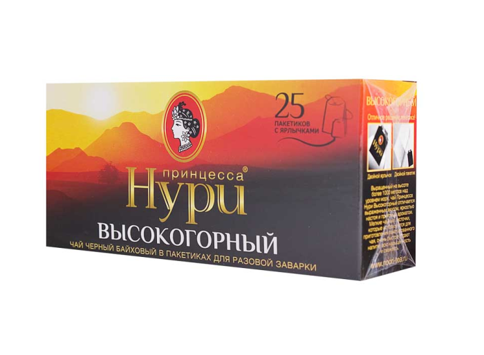 Чай Принцесса Нури Высокогорный 25 ПАК