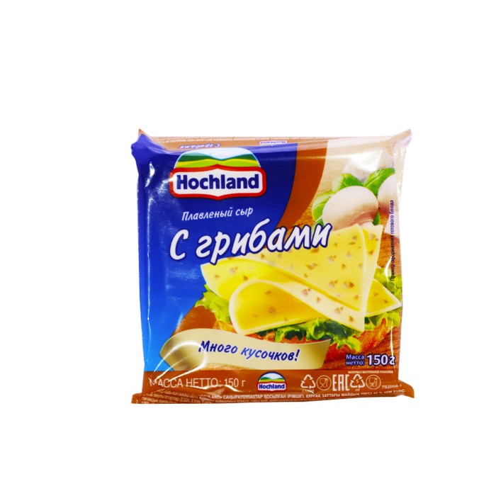 Сыр плавленый ломтевой  Hochland 150 г.