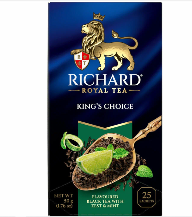 Чай Richard King Choice 25 пакетиков