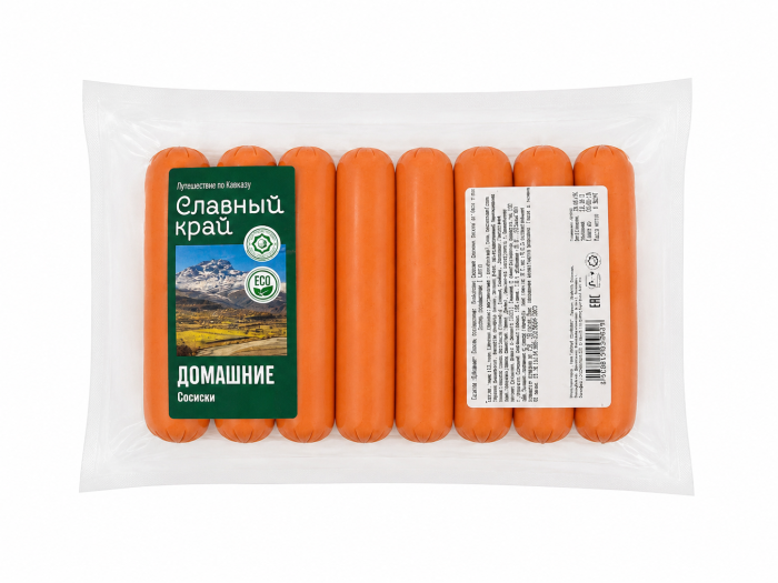Сосиски Домашние Славный край