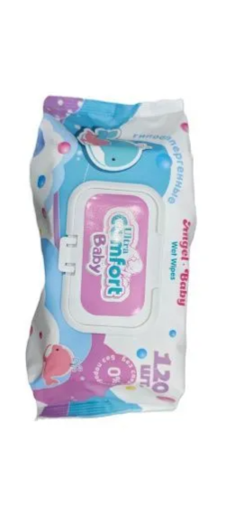 Влажные салфетки Ультра комфорт беби 120шт.