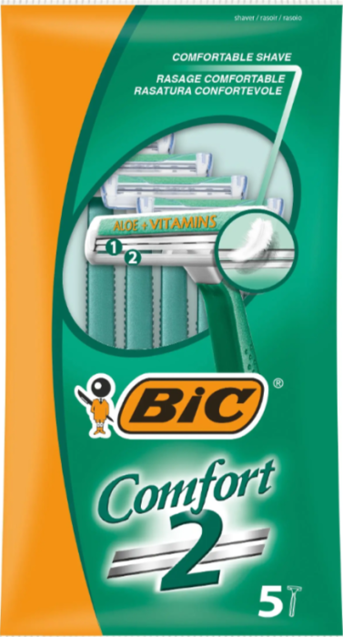 Бритва Бик Comfort2, 5 шт