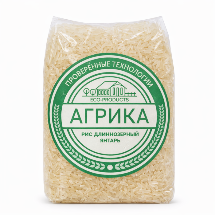 Рис длиннозерный Янтарь Агрика 700 г