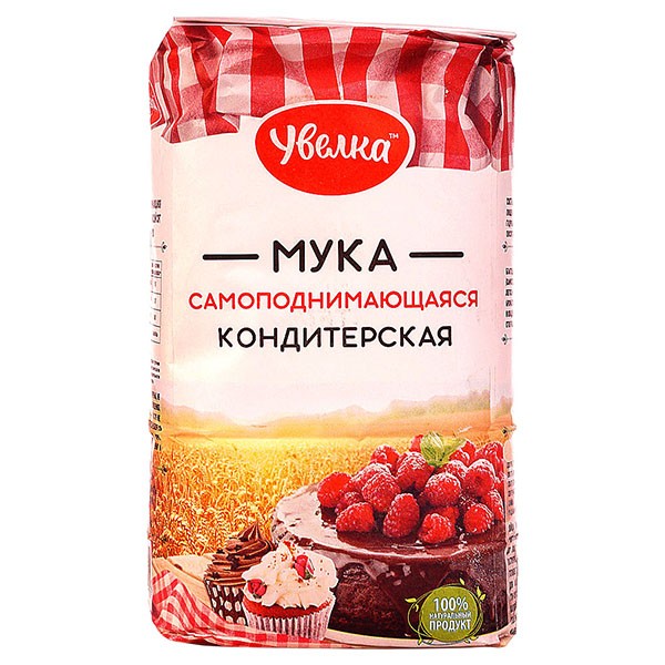Мука Увелка самоподнимающаяся 2 кг