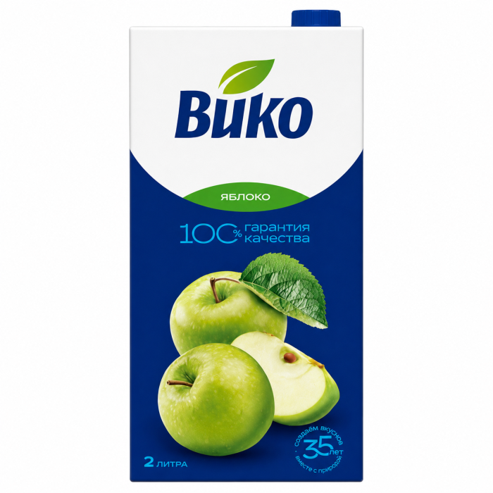Сок Вико Яблочный сок 2 л