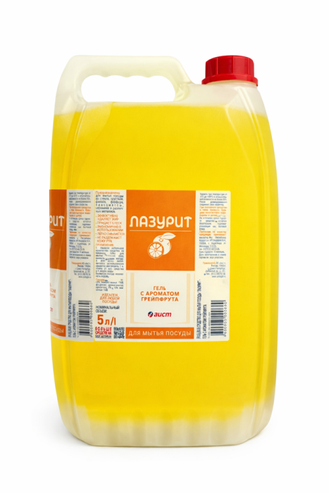 Гель для мытья посуды Лазурит 5 л