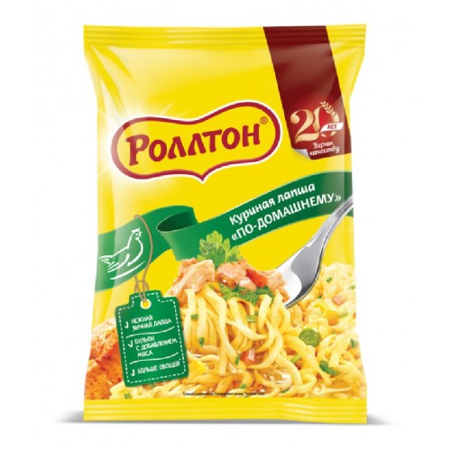 Роллтон Лапша по домашнему 85 гр