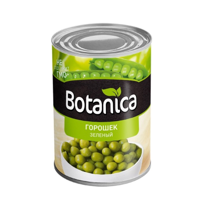 Горошек зеленый Botanica 425 мл