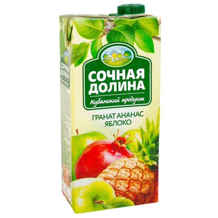 Нектар Сочная долина 0,95 л.