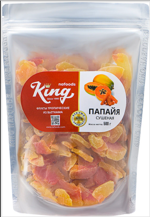 Папайя сушеная Kong 500 г
