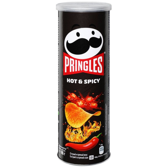 Чипсы Pringles острый 165 г.
