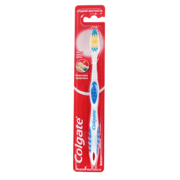 Зубная щетка Colgate средней жесткости 1 шт