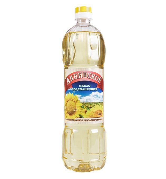 Масло подсолнечное Аннинское 0,9 л