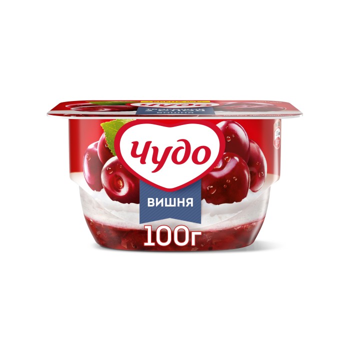 Чудо творожок воздуш. вишня 100 г