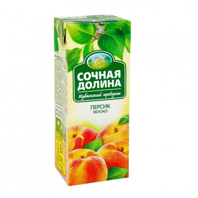 Нектар Сочная Долина 0,2 л.