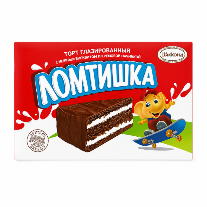 Торт Ломтишка глазир. 380 г