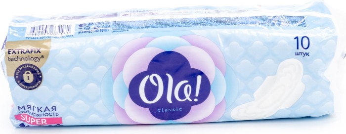 Женские гигиен.прокл. Ola classic 10шт.