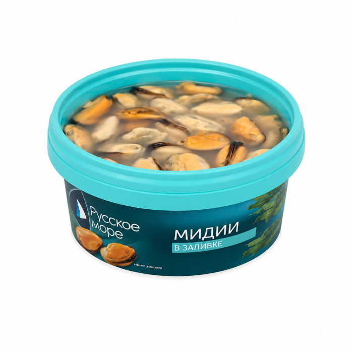 Мясо Мидии в чилийской заливке Русское море 300 г