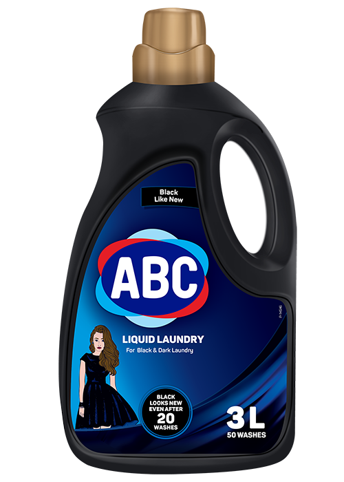 Порошок жидкий ABC для черного 3 л