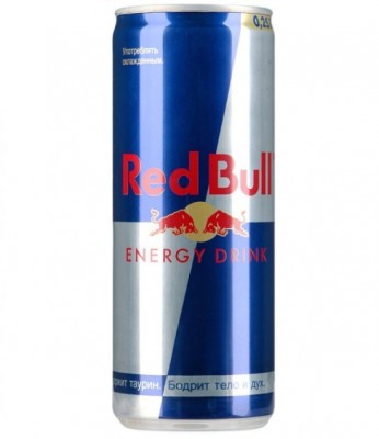 Энергетический нап Red Bull  0.5 л.