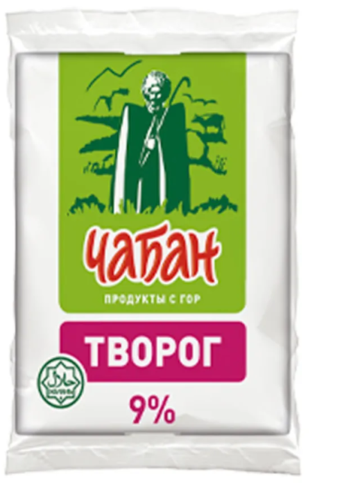 Творог Чабан 9% 180 г.