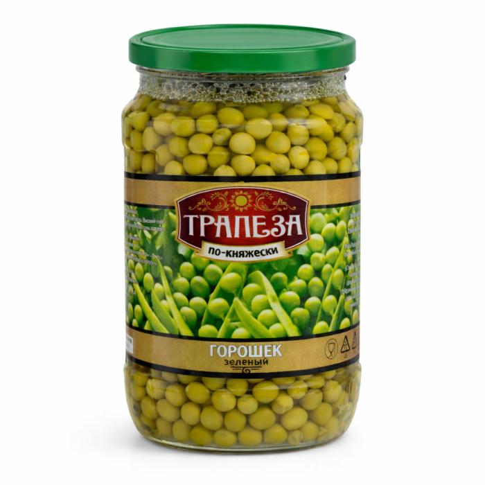 Горошек зеленый Трапеза По княжески 650 г