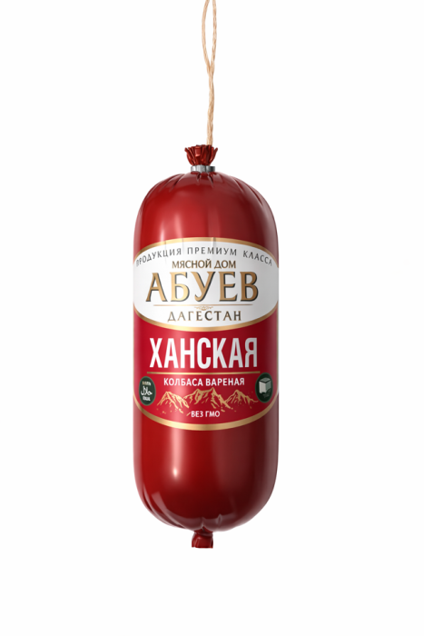 Колбаса вареная МД Абуев Ханская