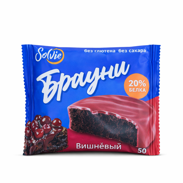 PROTEIN Брауни вишневый 50 г