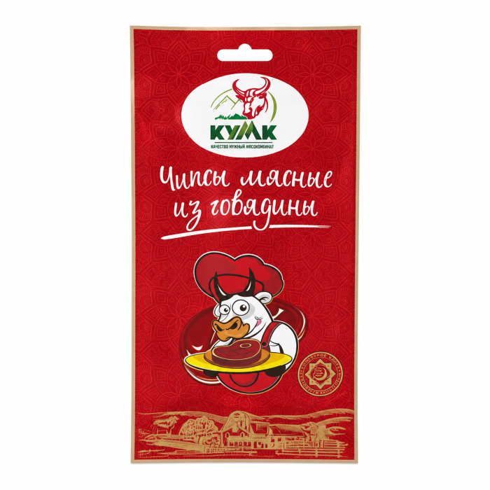 Чипсы мясные из Говядины Кумк 40 г