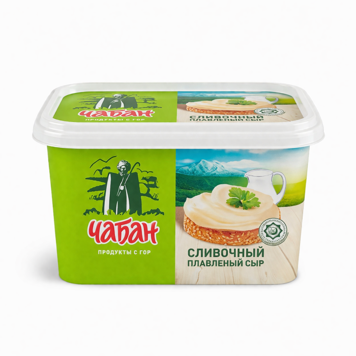 Сыр плавленый сливочный "Чабан" 350 г