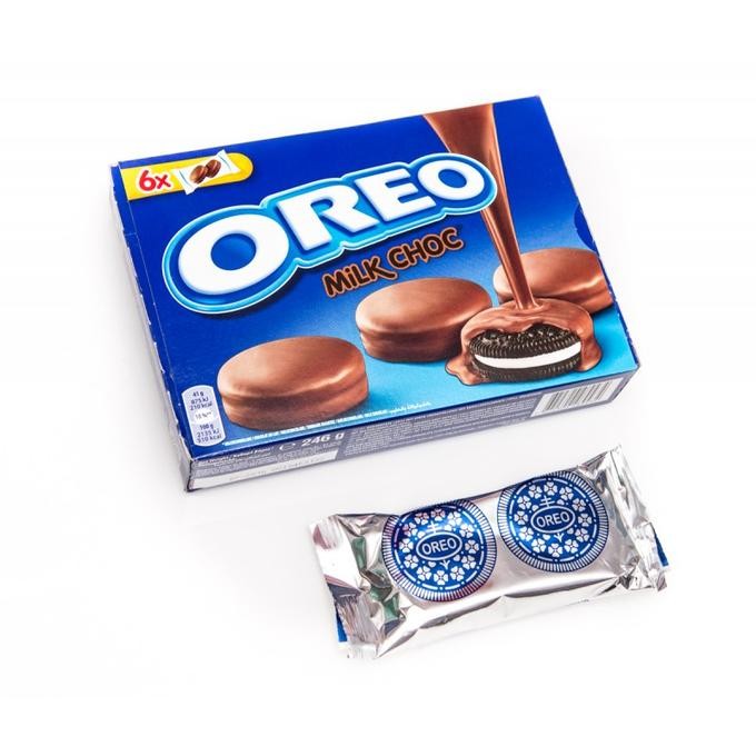 Печенье OREO milk в молочном шоколаде 246 гр