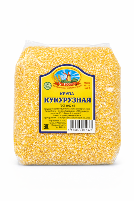 Крупа кукурузная Юг России 500 г
