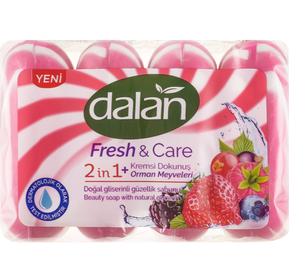 Мыло Dalan Fresh лесные ягоды 4*90г.