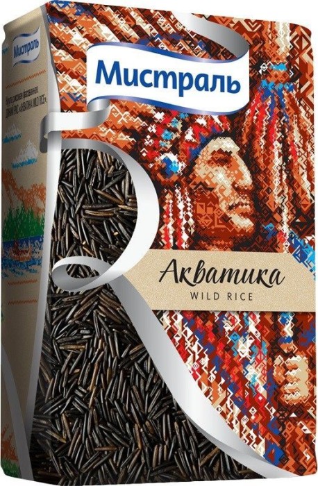 Рис Черный Акватика Мистраль 500 г