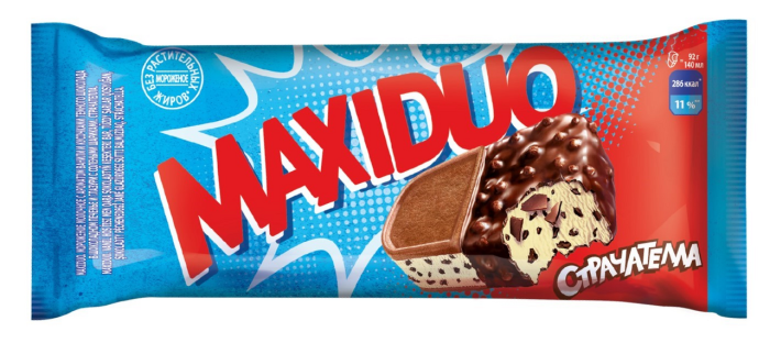 Мороженое Maxiduo страчателла 92 г