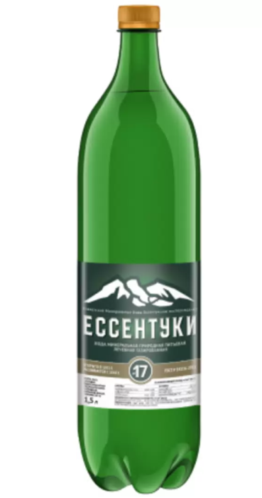 Вода минер. ЕССЕНТУКИ №17, 0,75 мл