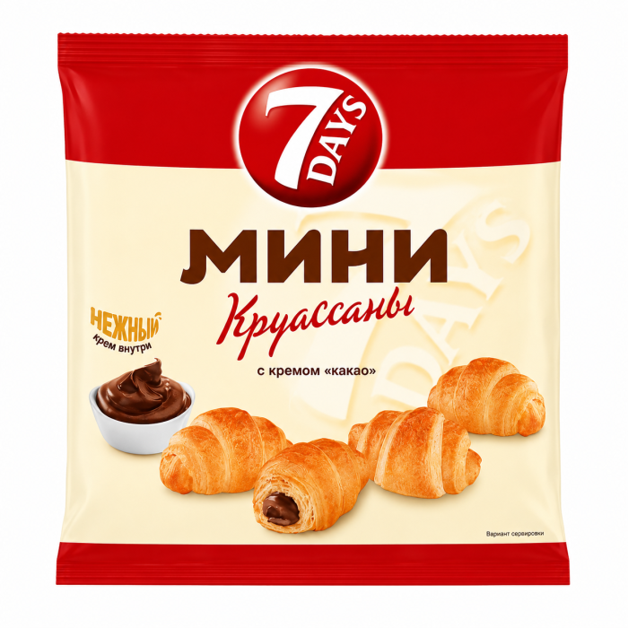 7 Days Круассаны Какао 265 г
