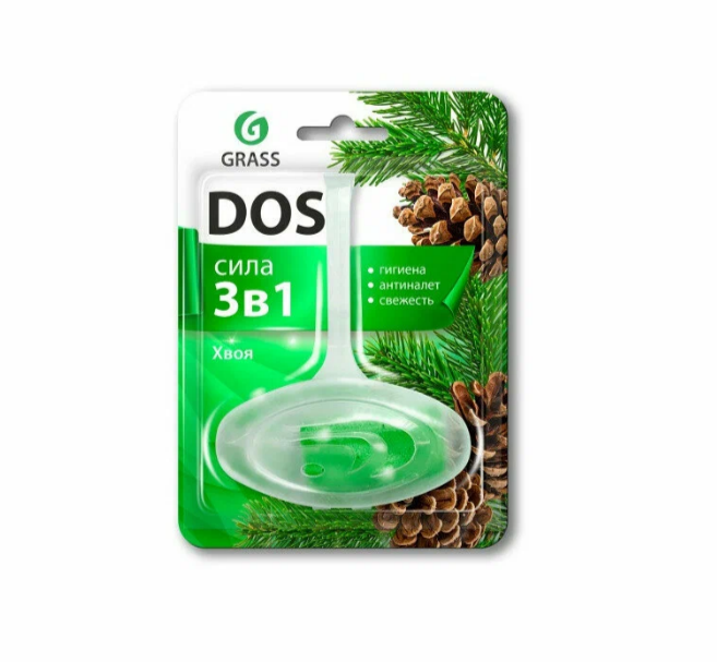 Блок для унитаза Грасс Дос 30 г. Хвоя
