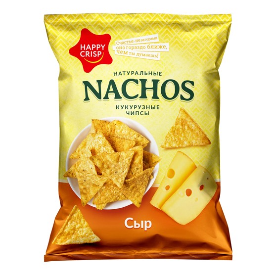 Чипсы кукурузные NACHOS СЫР 150 г